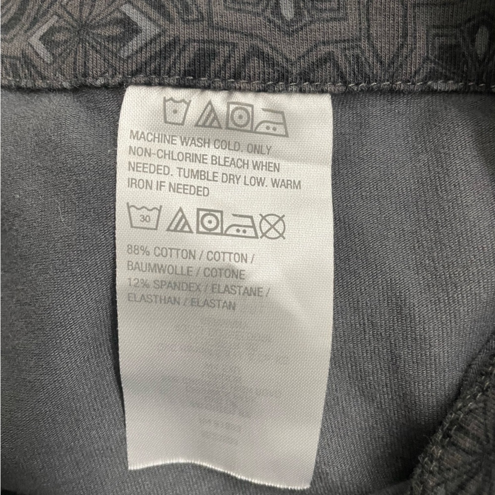 Susan Graver slim leg printed stretch pants - Picture 5 of 11